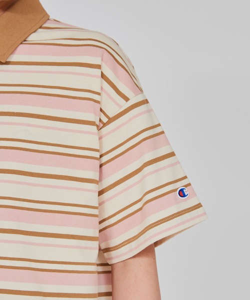 Champion（チャンピオン）の「【Champion/チャンピオン】メンズ メンズカジュアル ショートスリーブポロシャツ（ポロシャツ・メンズ・ライトブラウン/ベージュ系その他3/ネイビー・LARGE/X-LARGE/MEDIUM）」の5枚目の写真