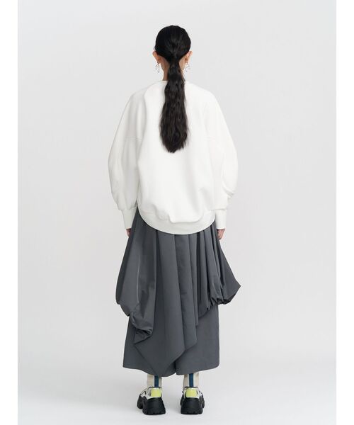 UN3D.（アンスリード）の「ASYMME LAYERED BALLOON PT / アシメレイヤードバルーンパンツ（その他パンツ・レディース・グレー/カーキ/ブラック・40/38/36）」の6枚目の写真