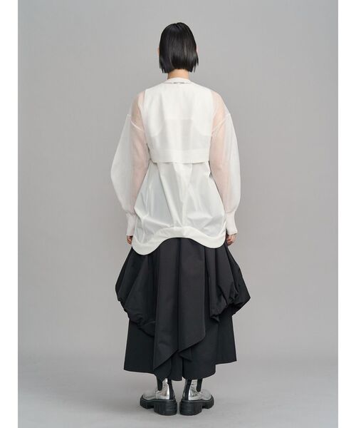 UN3D.（アンスリード）の「ASYMME LAYERED BALLOON PT / アシメレイヤードバルーンパンツ（その他パンツ・レディース・グレー/カーキ/ブラック・40/38/36）」の13枚目の写真