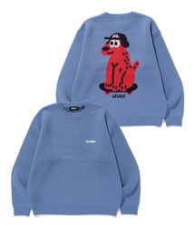 XLARGE | ONE CHU CREWNECK KNIT SWEATER(ニット/セーター)