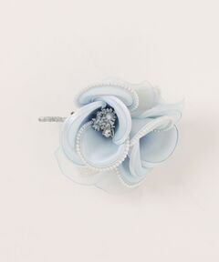 パールリーフのフラワーコサージュ