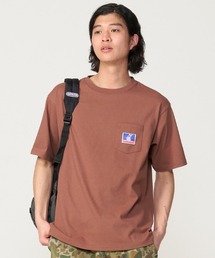 【接触冷感・汗染み防止・防汚・吸水速乾】ウェットプロテクトポケTシャツ(クリフラビット)