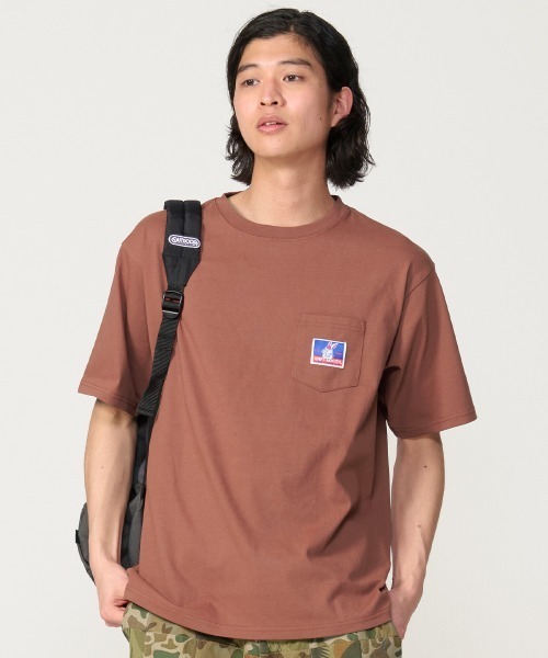 KRIFF MAYER(クリフメイヤー)の「【接触冷感・汗染み防止・防汚・吸水速乾】ウェットプロテクトポケTシャツ(クリフラビット)(Tシャツ/カットソー・メンズ・オフホワイト/ブラック/ブラウン/セージグリーン/グレー・X-LARGE/LARGE/MEDIUM)」の4枚目の写真
