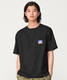 【接触冷感・汗染み防止・防汚・吸水速乾】ウェットプロテクトポケTシャツ(クリフラビット)