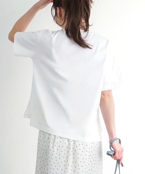 coca(coca)(コカ)の「ラメロゴ半袖Tシャツ(Tシャツ/カットソー・レディース・B/A・M/L/S)」の11枚目の写真