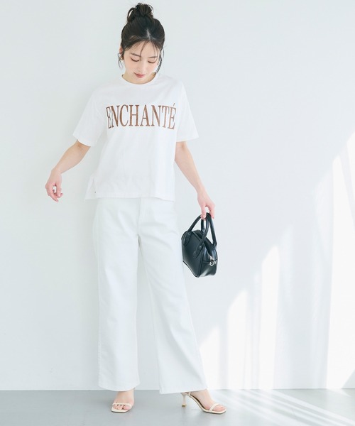 coca(coca)(コカ)の「ラメロゴ半袖Tシャツ(Tシャツ/カットソー・レディース・B/A・M/L/S)」の15枚目の写真