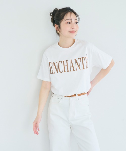 coca(coca)(コカ)の「ラメロゴ半袖Tシャツ(Tシャツ/カットソー・レディース・B/A・M/L/S)」の17枚目の写真
