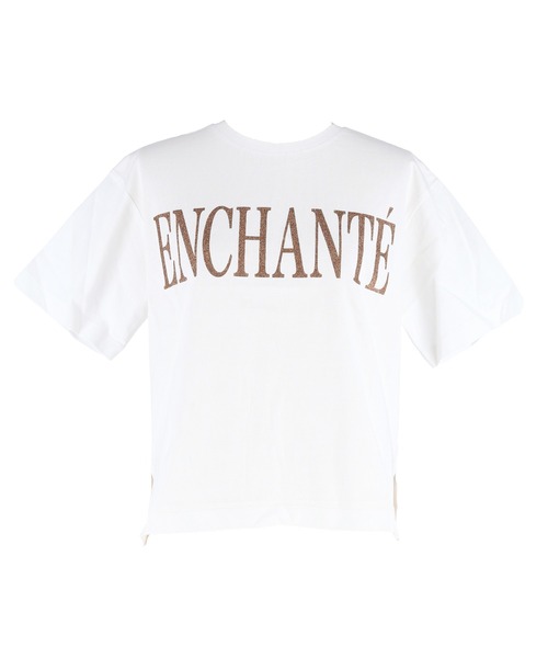 coca(coca)(コカ)の「ラメロゴ半袖Tシャツ(Tシャツ/カットソー・レディース・B/A・M/L/S)」の7枚目の写真