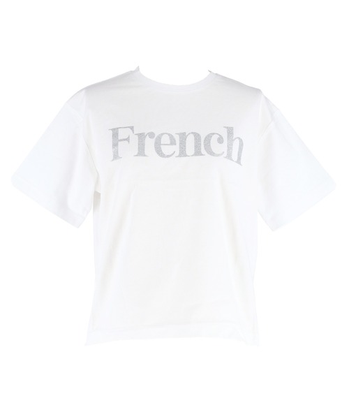 coca(coca)(コカ)の「ラメロゴ半袖Tシャツ(Tシャツ/カットソー・レディース・B/A・M/L/S)」の8枚目の写真