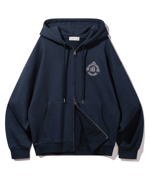 SIGNATURE B Hood Parka Jippu BK76902 — худи с капюшоном, NAVY