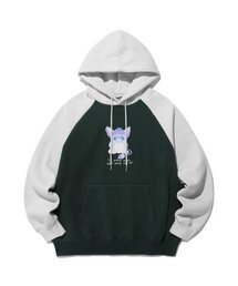 HUNGRY DOLL HOODIE_CHARCOAL(NG2DFUM411A)