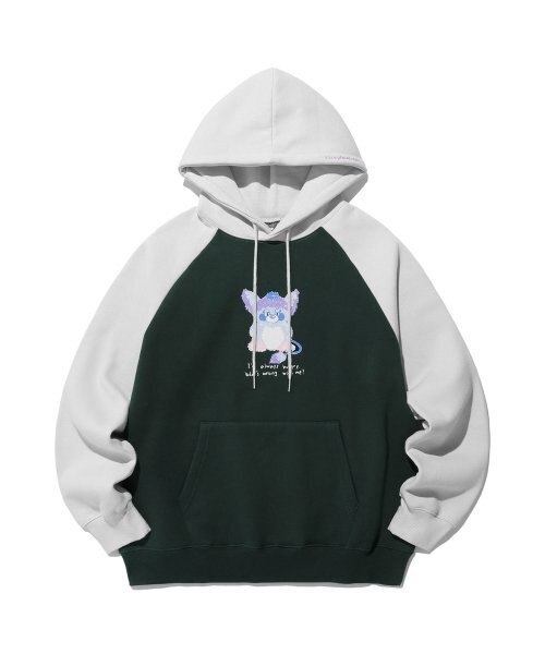 NICE GHOST CLUB(ナイスゴーストクラブ)の「HUNGRY DOLL HOODIE_CHARCOAL(NG2DFUM411A)(パーカー・レディース・その他・M/S/L)」の1枚目の写真