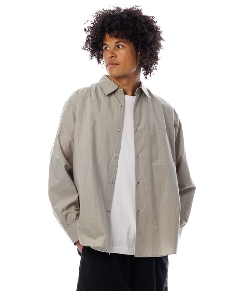 Sandinista（サンディニスタ）の「Gentle Resort Shirt / リゾートシャツ（シャツ/ブラウス・メンズ・チャコール/サンドグレー/グレー・SMALL/MEDIUM/LARGE）」の2枚目の写真
