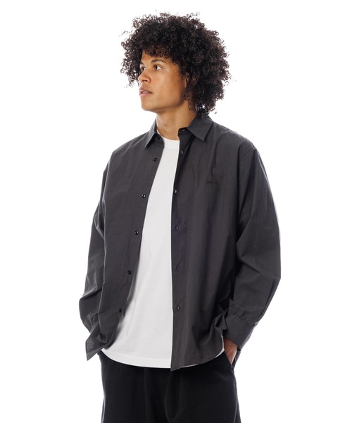 Sandinista（サンディニスタ）の「Gentle Resort Shirt / リゾートシャツ（シャツ/ブラウス・メンズ・チャコール/サンドグレー/グレー・SMALL/MEDIUM/LARGE）」の3枚目の写真