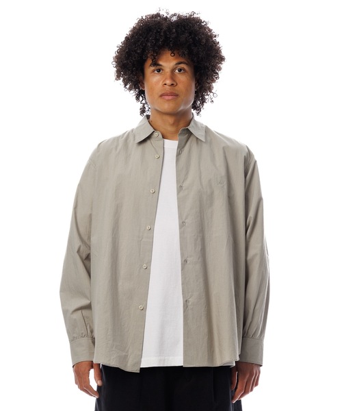 Sandinista（サンディニスタ）の「Gentle Resort Shirt / リゾートシャツ（シャツ/ブラウス・メンズ・チャコール/サンドグレー/グレー・SMALL/MEDIUM/LARGE）」の18枚目の写真