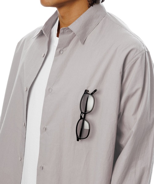 Sandinista（サンディニスタ）の「Gentle Resort Shirt / リゾートシャツ（シャツ/ブラウス・メンズ・チャコール/サンドグレー/グレー・SMALL/MEDIUM/LARGE）」の17枚目の写真