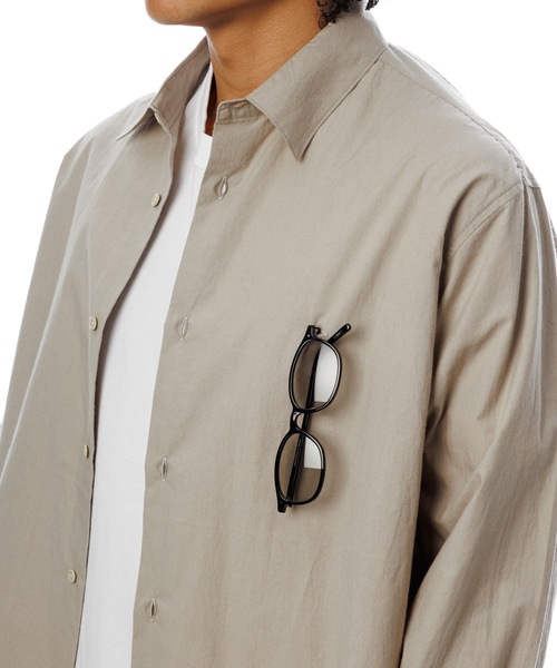 Sandinista（サンディニスタ）の「Gentle Resort Shirt / リゾートシャツ（シャツ/ブラウス・メンズ・チャコール/サンドグレー/グレー・SMALL/MEDIUM/LARGE）」の21枚目の写真