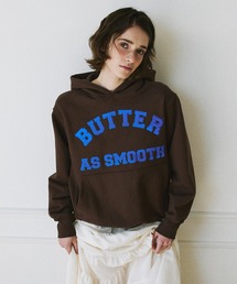 GREEN BUTTER（グリーンバター）の「PATCH EMBROIDERY HOODIE（パーカー）」