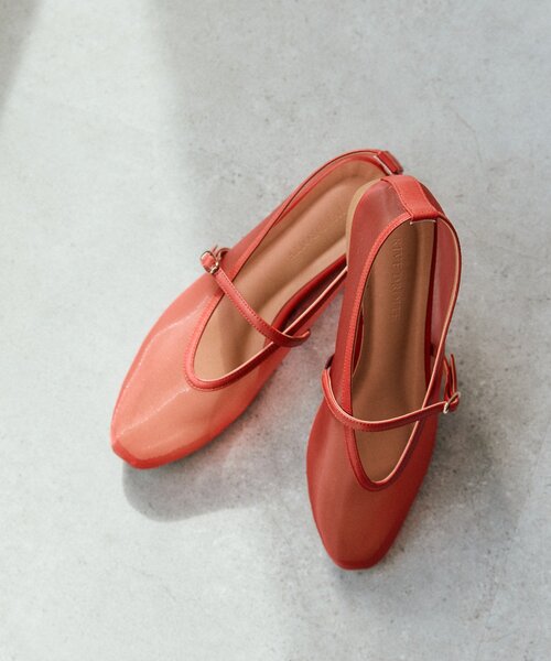 RIVE DROITE（リヴドロワ）の「予約【鮮度抜群】メッシュフラットシューズ（その他シューズ・レディース・ブラック/レッド・38/37/36）」の15枚目の写真