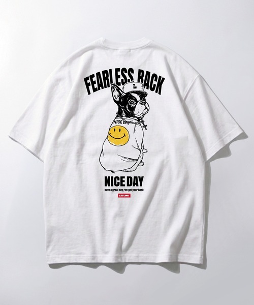 Leyline(レイライン)の「【Leyline】Fearless back tee(Tシャツ/カットソー・メンズ・ホワイト/ブラック・XL/L/M)」の10枚目の写真