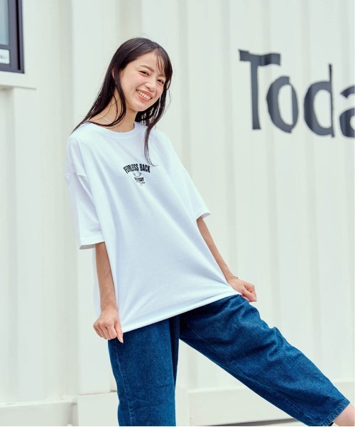 Leyline(レイライン)の「【Leyline】Fearless back tee(Tシャツ/カットソー・メンズ・ホワイト/ブラック・XL/L/M)」の4枚目の写真