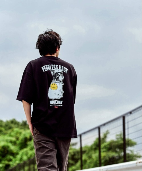 Leyline(レイライン)の「【Leyline】Fearless back tee(Tシャツ/カットソー・メンズ・ホワイト/ブラック・XL/L/M)」の5枚目の写真