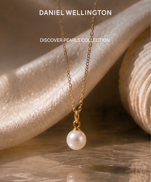 Daniel Wellington(ダニエルウェリントン)の「Pearl Necklace パール ローズゴールド/ゴールド/シルバー(ネックレス・レディース・ピンクゴールド/イエローゴールド/シルバー・ONE SIZE)」の3枚目の写真