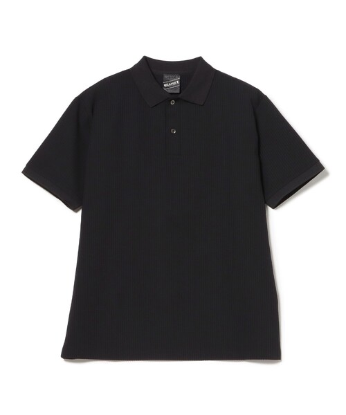 BEAMS T(ビームスティー)の「BEAMS T / WAFFLE POLO(ポロシャツ・メンズ・ネイビー/ブラック・L/M/S/XL)」の8枚目の写真