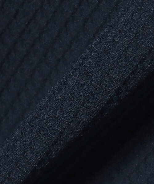 BEAMS T(ビームスティー)の「BEAMS T / WAFFLE POLO(ポロシャツ・メンズ・ネイビー/ブラック・L/M/S/XL)」の5枚目の写真