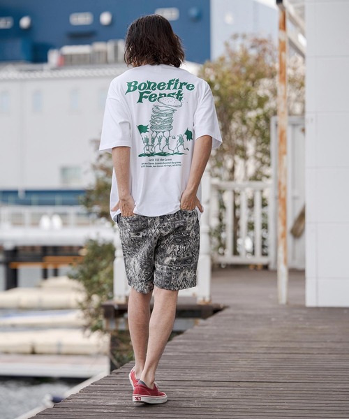 CAMBIO(カンビオ)の「mp14670-Gothic Jacquard Short Pants ショートパンツ(CAM26SS-005)(その他パンツ・メンズ・ブラウン系その他/ベージュ系その他/ブラック×ホワイト・L/M/S)」の10枚目の写真