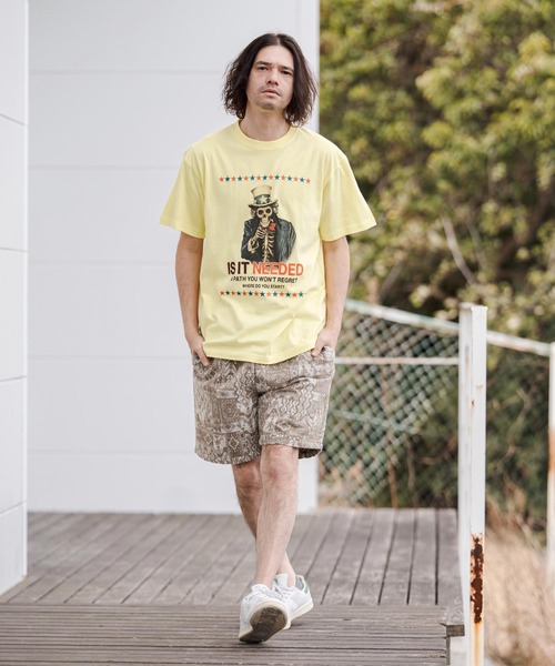 CAMBIO(カンビオ)の「mp14670-Gothic Jacquard Short Pants ショートパンツ(CAM26SS-005)(その他パンツ・メンズ・ブラウン系その他/ベージュ系その他/ブラック×ホワイト・L/M/S)」の16枚目の写真