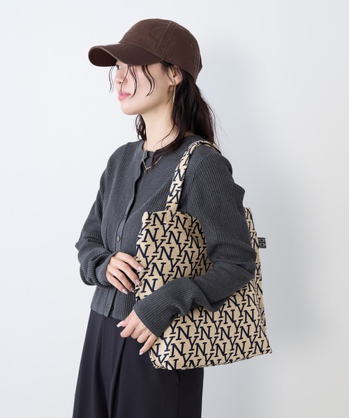 BINDU（ビンドゥー）の「【BINDU】ジャカードアウトステッチトートバッグ- JNY JQ SMALL REVERSE TOTE（トートバッグ・レディース・マルチ・FREE）」の3枚目の写真