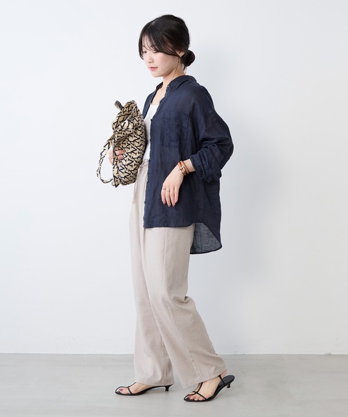 BINDU（ビンドゥー）の「【BINDU】ジャカードアウトステッチトートバッグ- JNY JQ SMALL REVERSE TOTE（トートバッグ・レディース・マルチ・FREE）」の10枚目の写真
