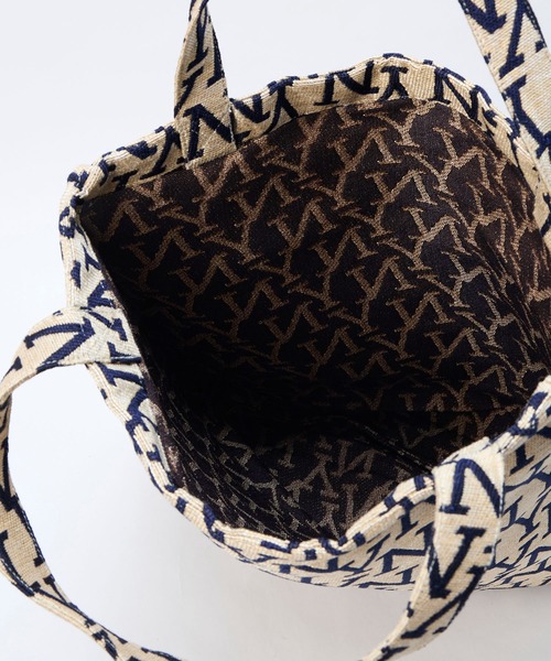 BINDU（ビンドゥー）の「【BINDU】ジャカードアウトステッチトートバッグ- JNY JQ SMALL REVERSE TOTE（トートバッグ・レディース・マルチ・FREE）」の15枚目の写真