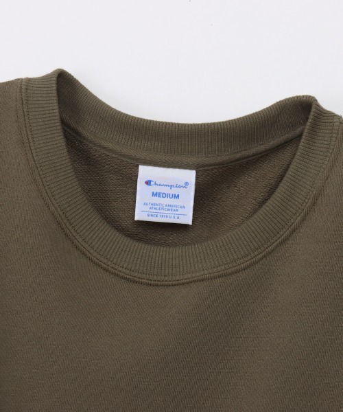 Champion(チャンピオン)の「チャンピオン SHORT SLEEVE SWEATSHIRT(Tシャツ/カットソー・レディース・ネイビー/ダークグリーン/オフホワイト・M/L)」の7枚目の写真
