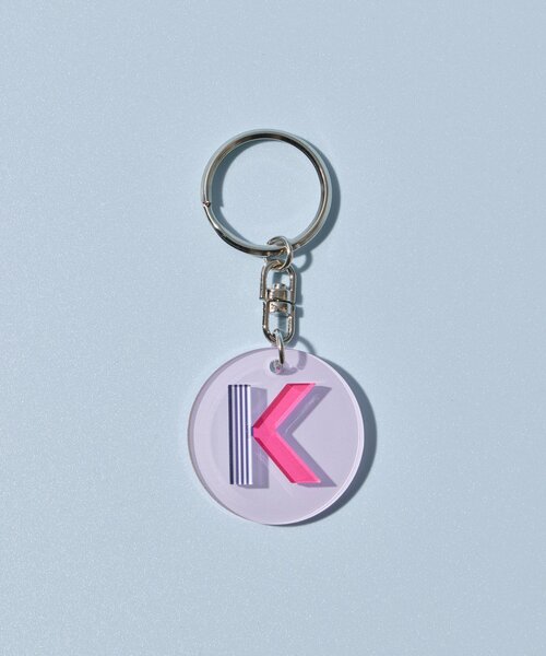 BIRTHDAY BAR（バースデイバー）の「Kindly Yours イニシャルキーチャーム（キーホルダー・レディース・グリーン/ホワイト/オレンジ/イエロー/パープル/ブルー・0）」の15枚目の写真