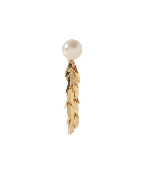 YECCA VECCA(イェッカヴェッカ)の「パールキャッチリーフピアス(ピアス(両耳用)・レディース・ゴールド/シルバー・FREE)」の6枚目の写真