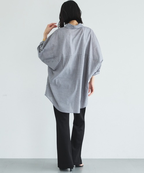 Doux archives(ドゥアルシーヴ)の「多機能センターシームソフトリブパンツ(その他パンツ・レディース・ブラック/グレイッシュベージュ・FREE)」の5枚目の写真