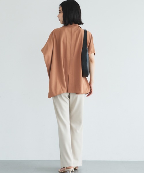 Doux archives(ドゥアルシーヴ)の「多機能センターシームソフトリブパンツ(その他パンツ・レディース・ブラック/グレイッシュベージュ・FREE)」の19枚目の写真