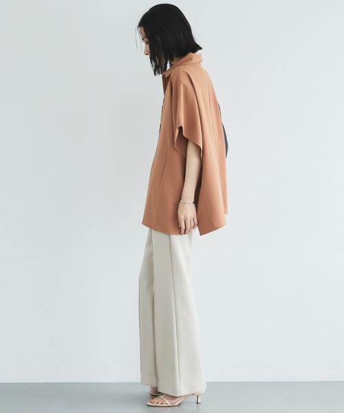Doux archives(ドゥアルシーヴ)の「多機能センターシームソフトリブパンツ(その他パンツ・レディース・ブラック/グレイッシュベージュ・FREE)」の20枚目の写真