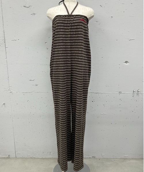 PROVOKE （プロヴォーク）の「BORDER COMBINATION（サロペット/オーバーオール・レディース・ベージュ・FREE）」の4枚目の写真