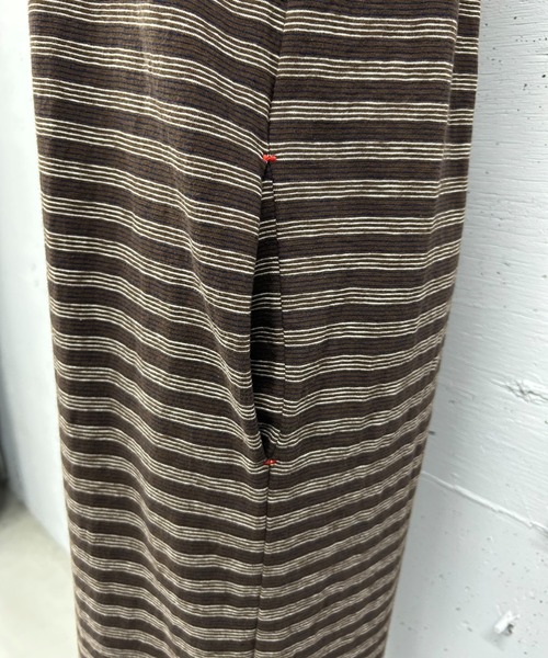 PROVOKE （プロヴォーク）の「BORDER COMBINATION（サロペット/オーバーオール・レディース・ベージュ・FREE）」の8枚目の写真