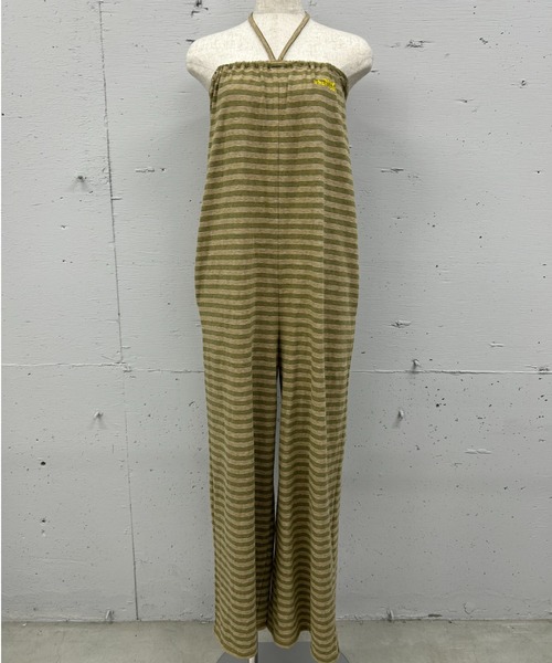 PROVOKE （プロヴォーク）の「BORDER COMBINATION（サロペット/オーバーオール・レディース・ベージュ・FREE）」の10枚目の写真