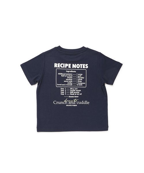 gelato pique（ジェラートピケ）の「【KIDS】ドーナツワンポイントプリントTシャツ（ルームウェア/パジャマ・キッズ・ネイビー・90/100/110/120）」の7枚目の写真