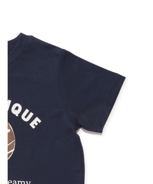 gelato pique（ジェラートピケ）の「【KIDS】ドーナツワンポイントプリントTシャツ（ルームウェア/パジャマ・キッズ・ネイビー・90/100/110/120）」の9枚目の写真