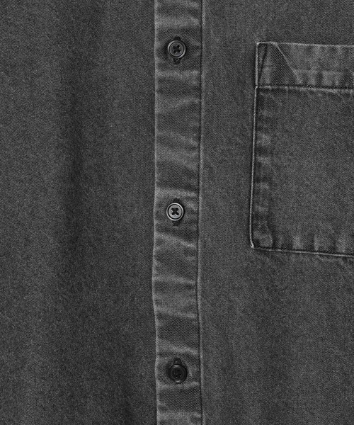 GLOBAL WORK(グローバルワーク)の「GOODデニムフードシャツ/637839(シャツ/ブラウス・キッズ・ブルー/ブラック・130cm/160cm/150cm/140cm)」の21枚目の写真