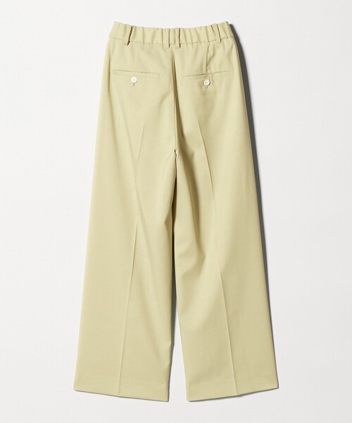 green label relaxing（グリーンレーベルリラクシング）の「［size SHORT/TALLあり］Daily Chic カバー ワイド パンツ（スラックス・レディース・オフホワイト/ブラック/ライム・38/36/SHORT/40/TALL）」の16枚目の写真