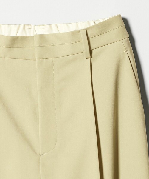 green label relaxing（グリーンレーベルリラクシング）の「［size SHORT/TALLあり］Daily Chic カバー ワイド パンツ（スラックス・レディース・オフホワイト/ブラック/ライム・38/36/SHORT/40/TALL）」の17枚目の写真