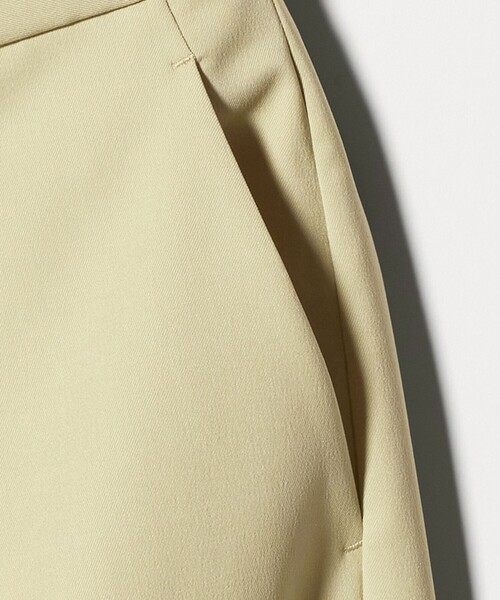 green label relaxing（グリーンレーベルリラクシング）の「［size SHORT/TALLあり］Daily Chic カバー ワイド パンツ（スラックス・レディース・オフホワイト/ブラック/ライム・38/36/SHORT/40/TALL）」の18枚目の写真