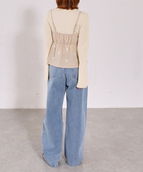 archives（アルシーヴ）の「カラーストレートデニム（デニムパンツ・レディース・ピンク/ネイビー/ブルー・SMALL/MEDIUM）」の22枚目の写真